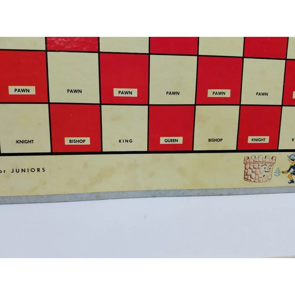 Selright Chess For Juniors Board Game Vintage 1965 Teaching for Children
